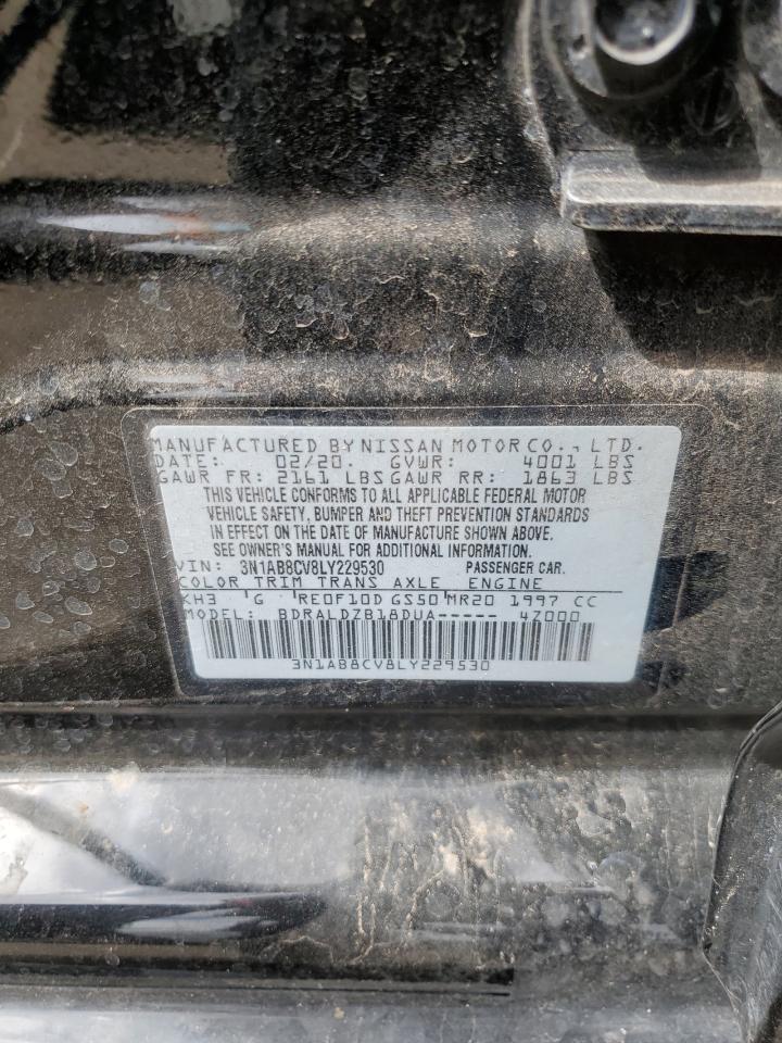 3N1AB8CV8LY229530 2020 Nissan Sentra Sv