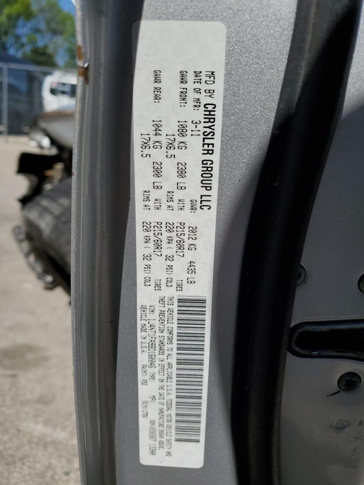 1J4NT1FA9BD160046 2011 Jeep Compass Sport