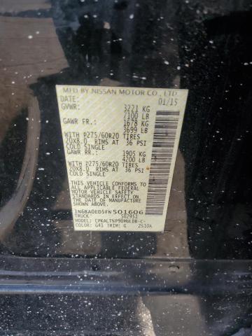 2015 NISSAN TITAN S - 1N6BA0ED5FN501606