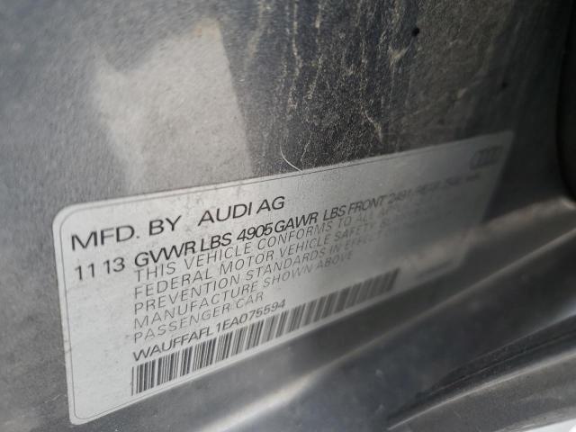 2014 Audi A4 Premium Plus VIN: WAUFFAFL1EA075594 Lot: 58068434