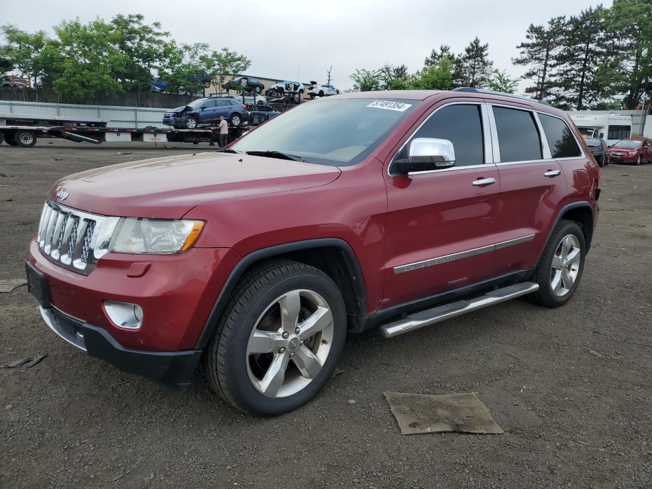 2013 Jeep GRAND CHER, OVERLAND