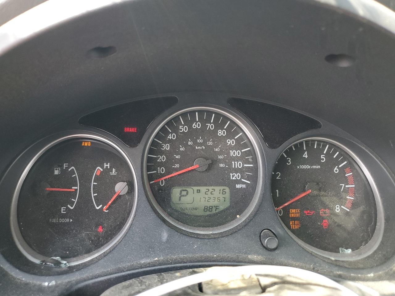 JF1SG63625H704030 2005 Subaru Forester 2.5X