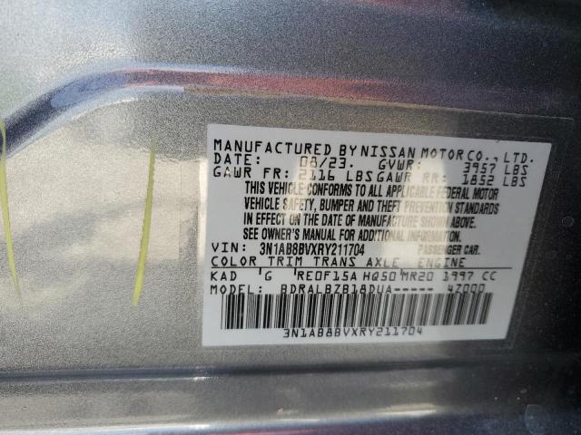 2024 Nissan Sentra S VIN: 3N1AB8BVXRY211704 Lot: 60574954