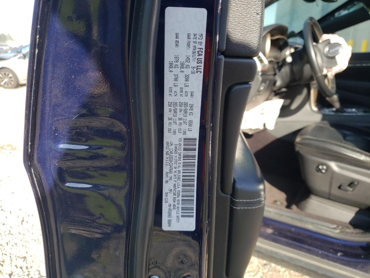 1C4RJEBG0HC647648 2017 Jeep Grand Cherokee Limited