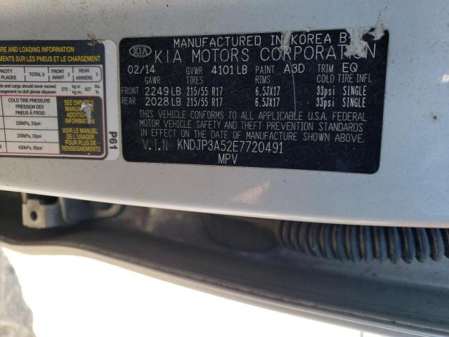 VIN KNDJP3A52E7720491 2014 KIA Soul, + no.13