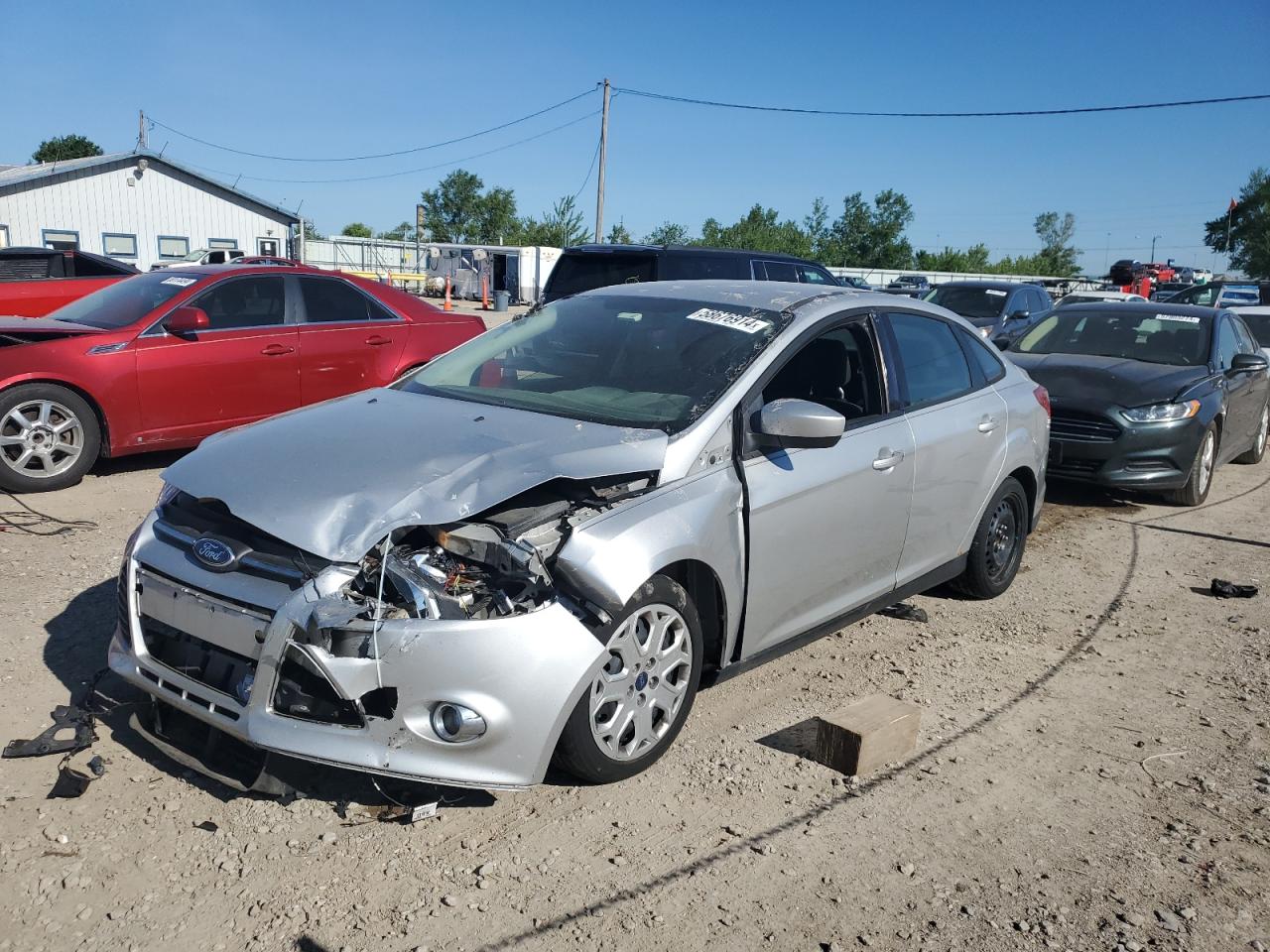 2012 Ford Focus Se vin: 1FAHP3F25CL256233