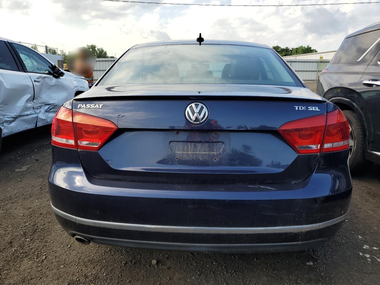 1VWCV7A36FC026106 2015 Volkswagen Passat Sel