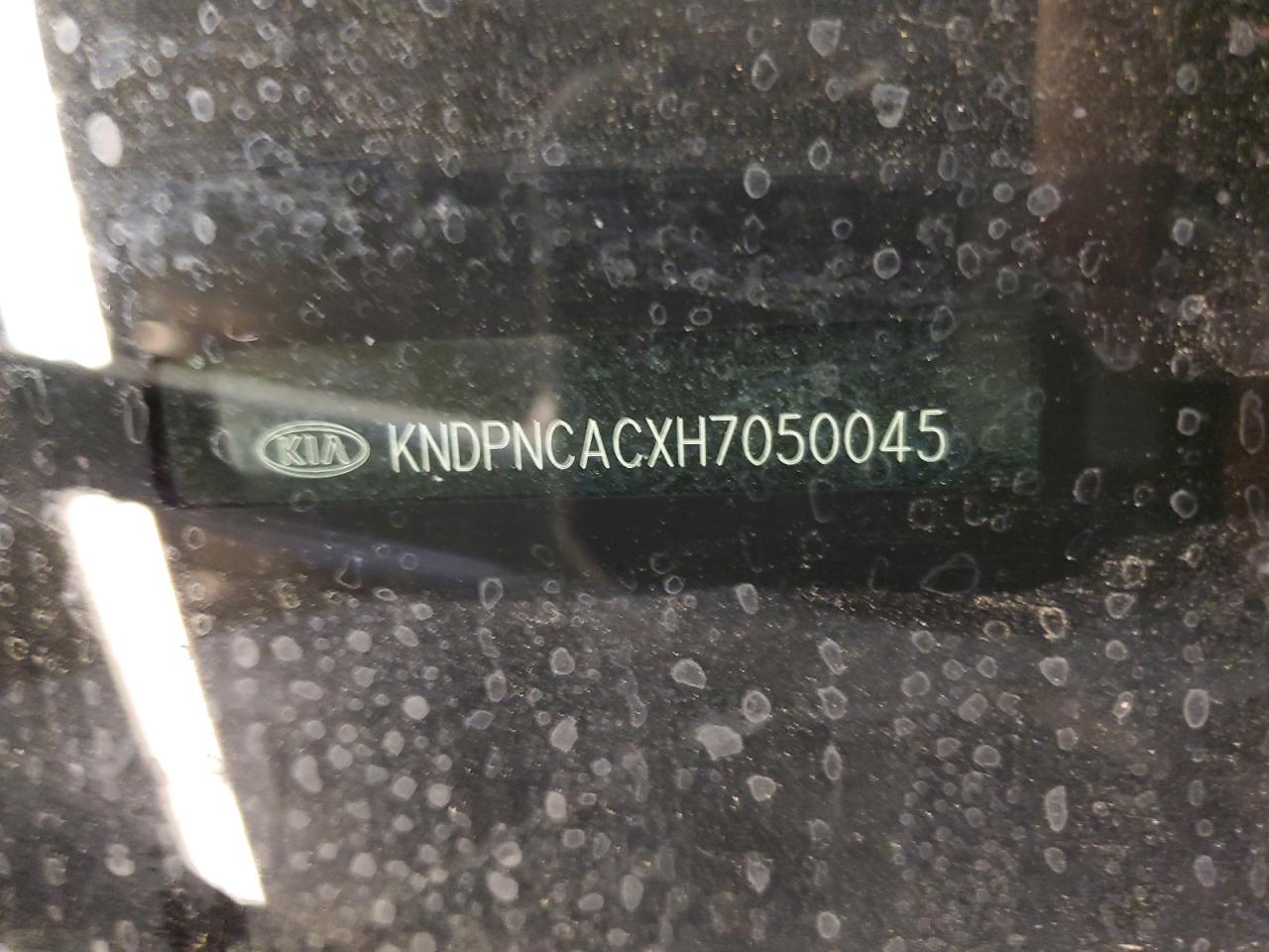 KNDPNCACXH7050045 2017 Kia Sportage Ex