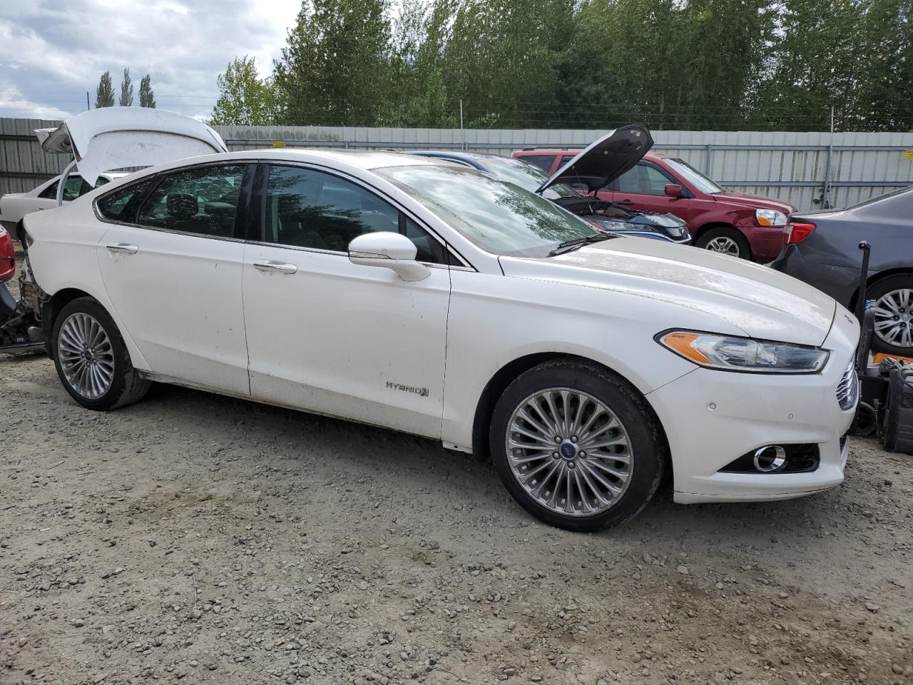 3FA6P0RU0ER380210 2014 Ford Fusion Titanium Hev