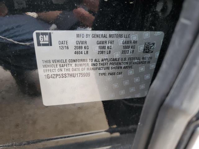 2017 Buick Lacrosse Essence VIN: 1G4ZP5SS7HU175909 Lot: 57466944