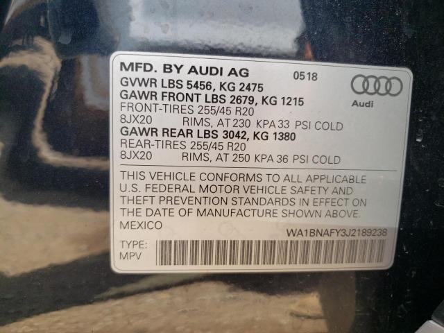 WA1BNAFY3J2189238 2018 AUDI Q5 - Image 12