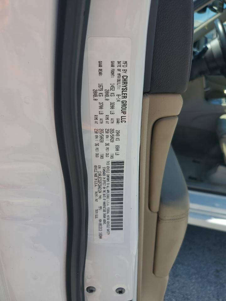 1C4RJECG2FC642124 2015 Jeep Grand Cherokee Overland