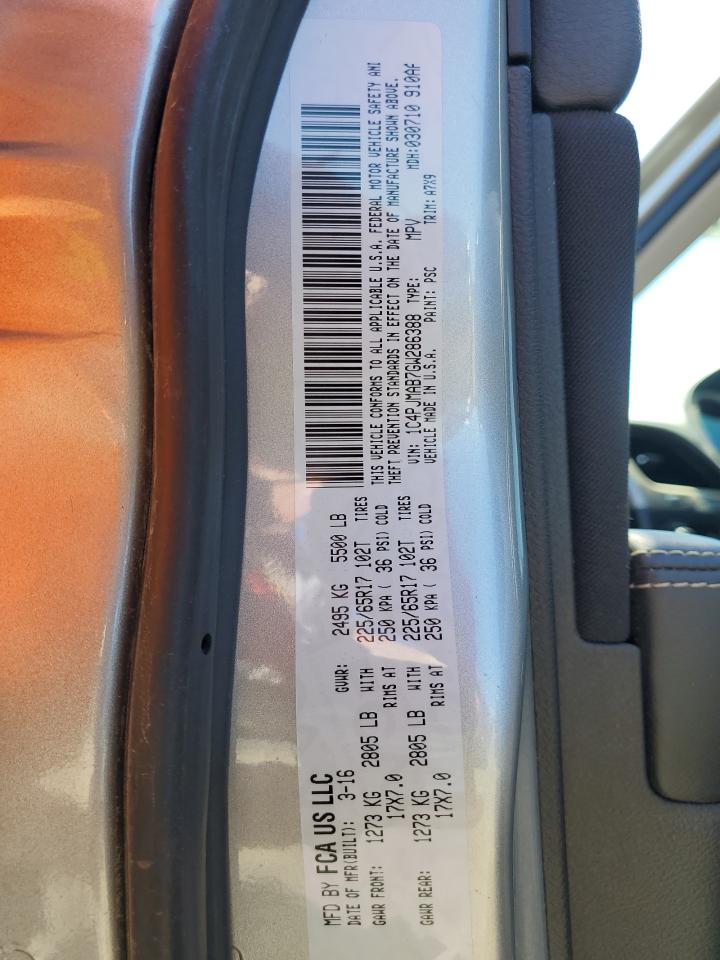 1C4PJMAB7GW286388 2016 Jeep Cherokee Sport