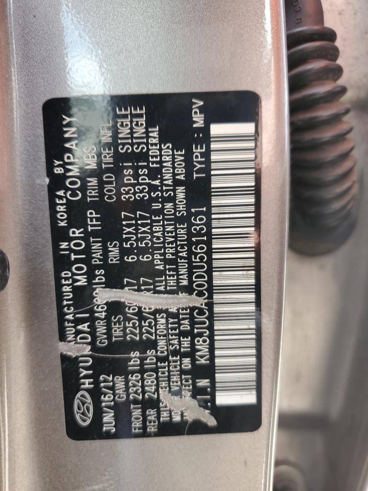 KM8JUCAC0DU561361 2013 Hyundai Tucson Gls