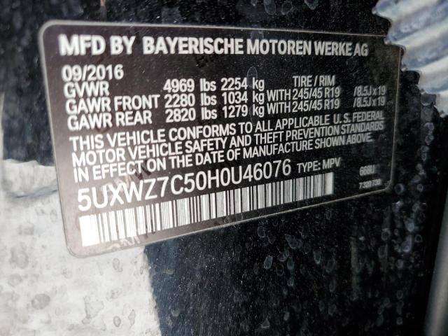 5UXWZ7C50H0U46076 2017 BMW X3 - Image 13