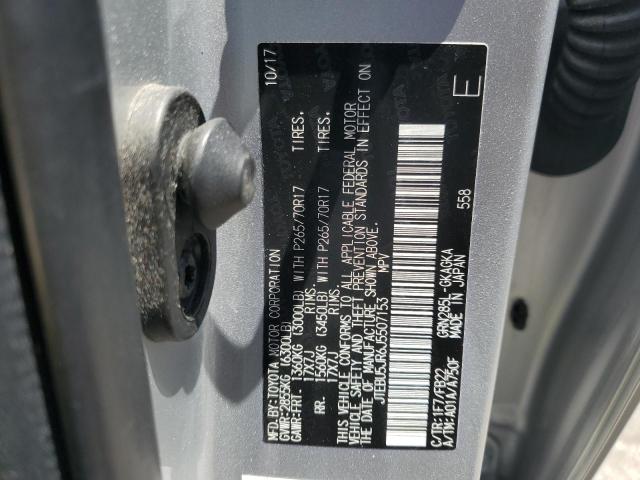 2018 Toyota 4Runner Sr5/Sr5 Premium VIN: JTEBU5JR6J5507153 Lot: 60431584