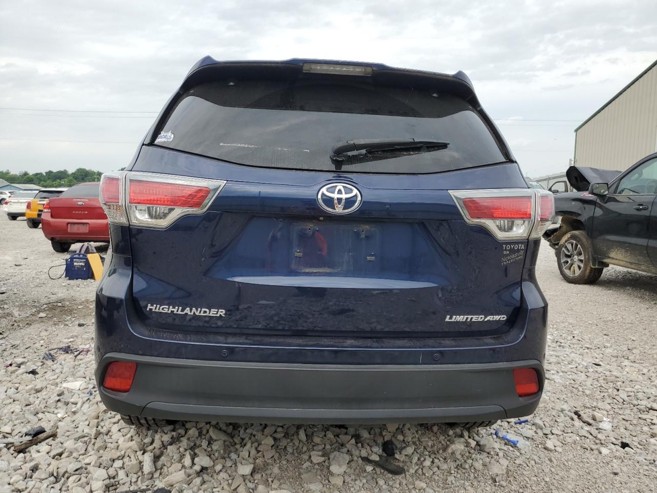 5TDDKRFH9ES058724 2014 Toyota Highlander Limited
