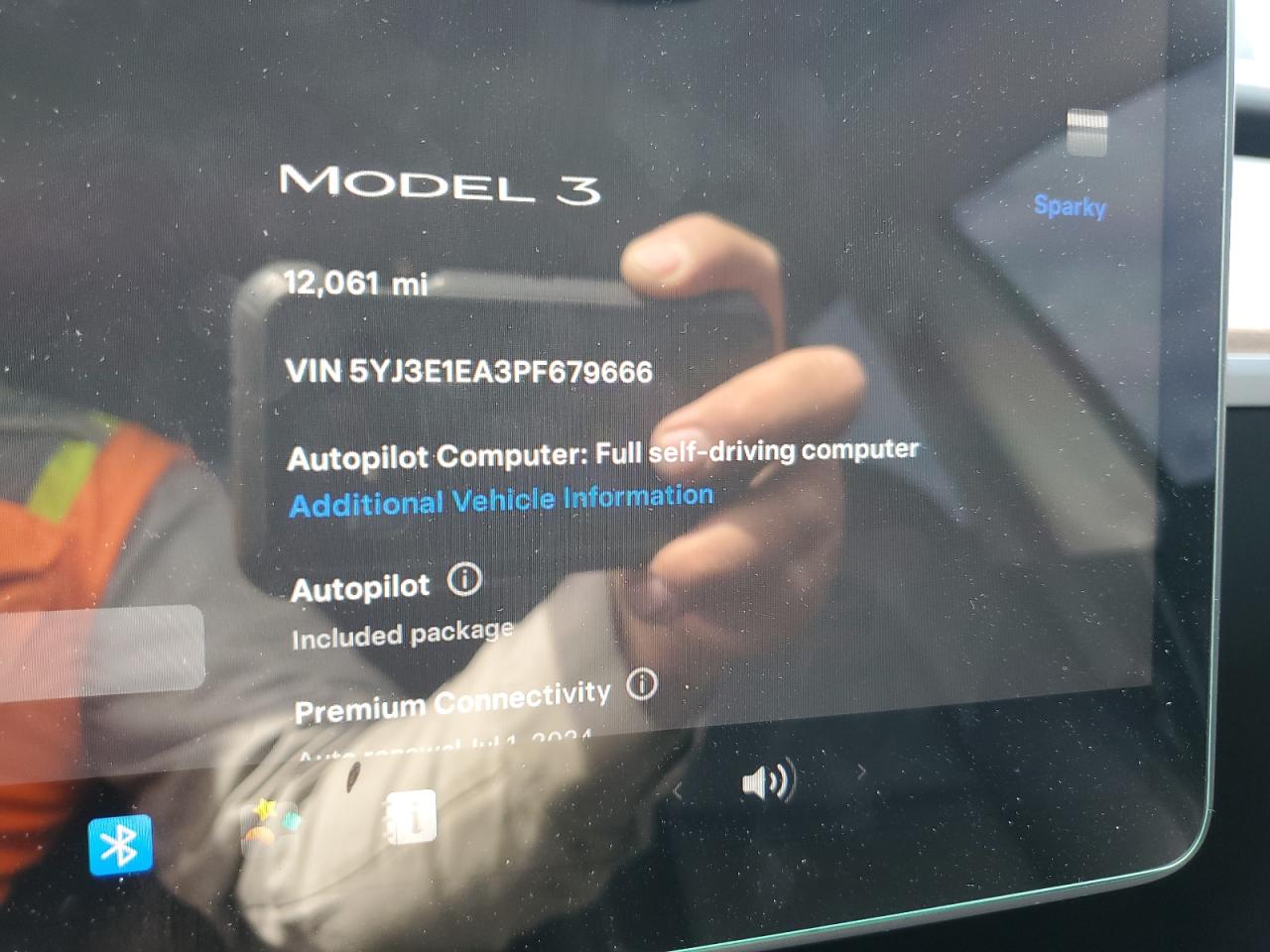 5YJ3E1EA3PF679666 2023 Tesla Model 3