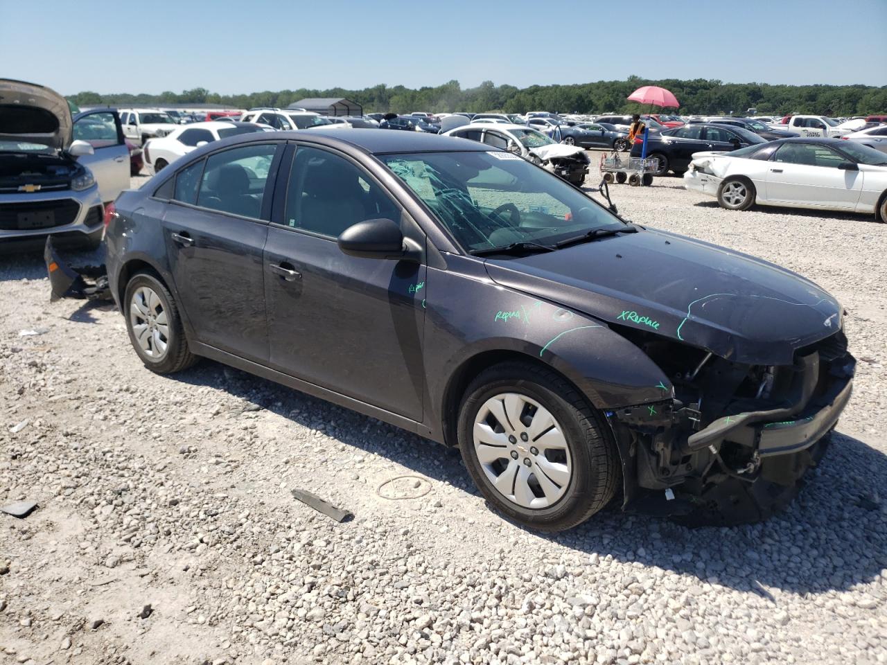 2014 Chevrolet Cruze Ls vin: 1G1PB5SH2E7445193