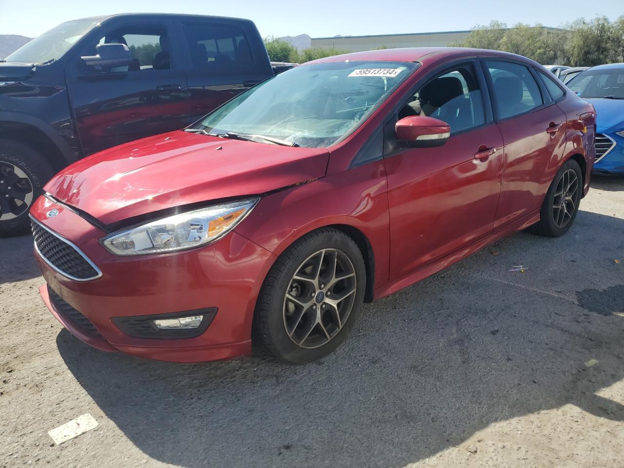 2016 Ford Focus Se vin: 1FADP3F22GL216132