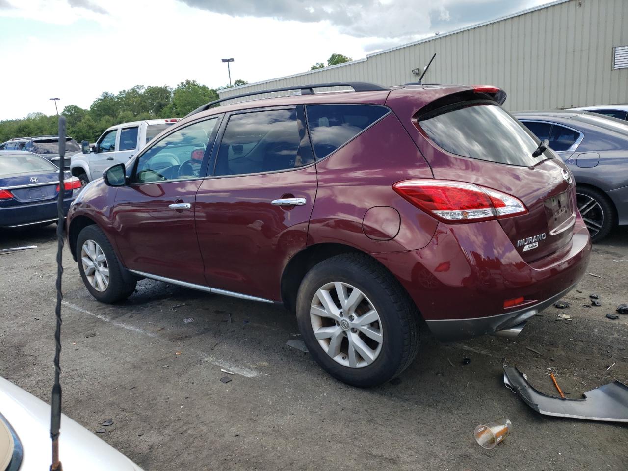 2012 Nissan Murano S vin: JN8AZ1MW6CW209957