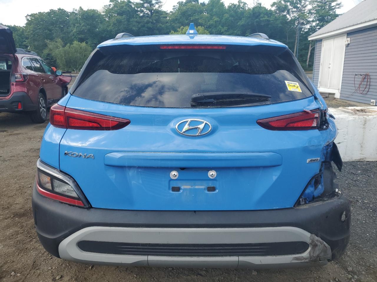 KM8K3CAB1NU858526 2022 Hyundai Kona Sel