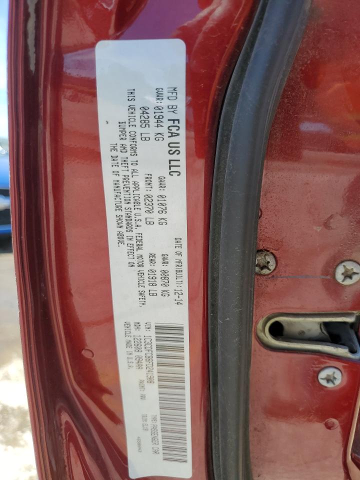 1C3CDFCB6FD241908 2015 Dodge Dart Limited