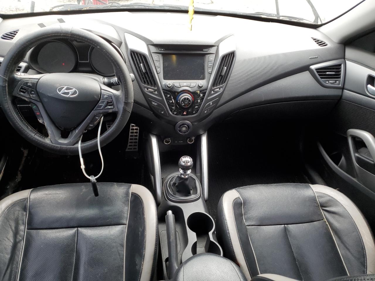 KMHTC6AE4FU222426 2015 Hyundai Veloster Turbo