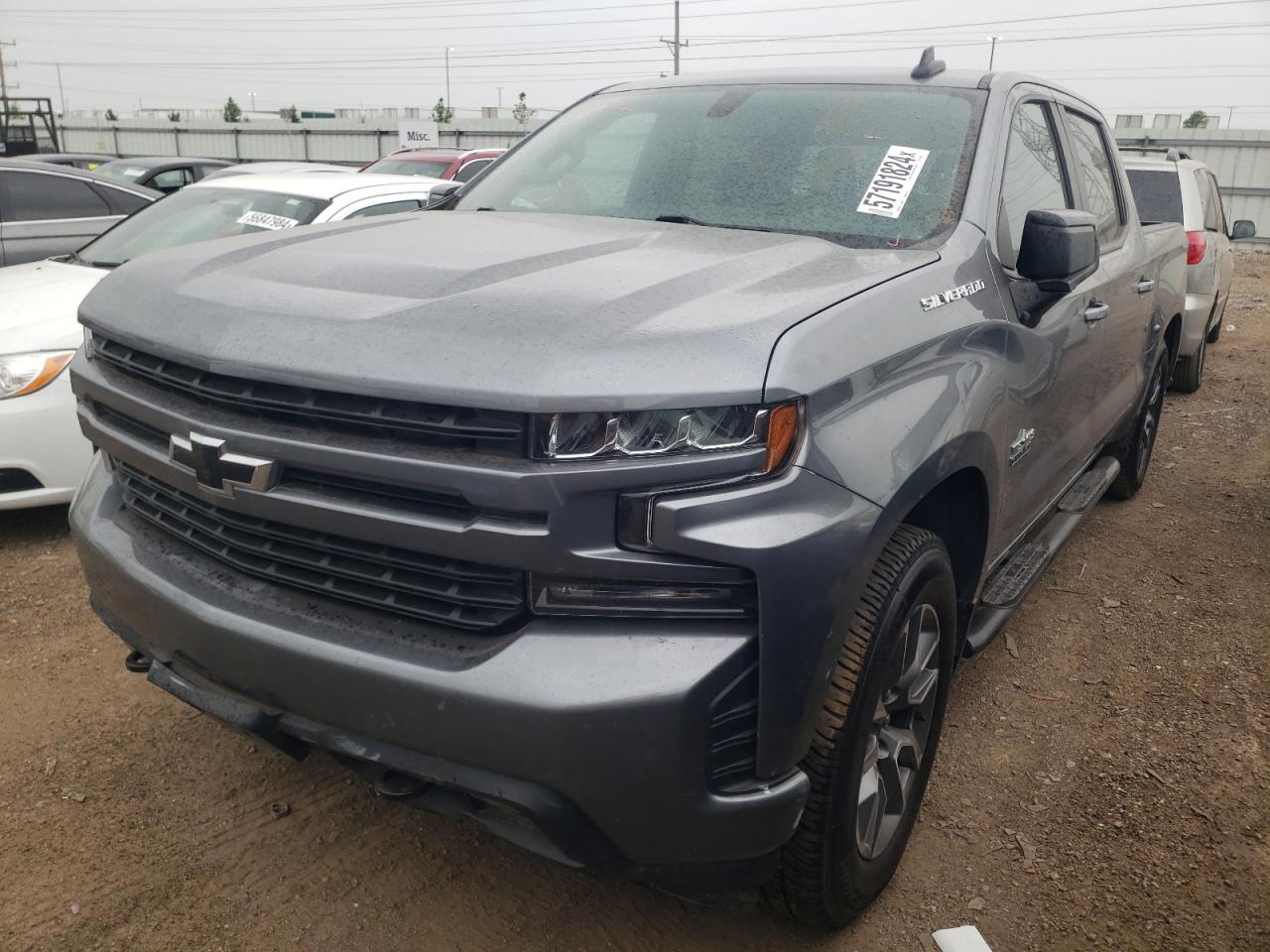 2021 Chevrolet Silverado K1500 Rst vin: 3GCUYEED1MG334042