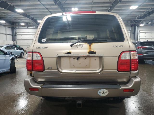 1999 Lexus Lx 470 VIN: JT6HT00W1X0063401 Lot: 57398994