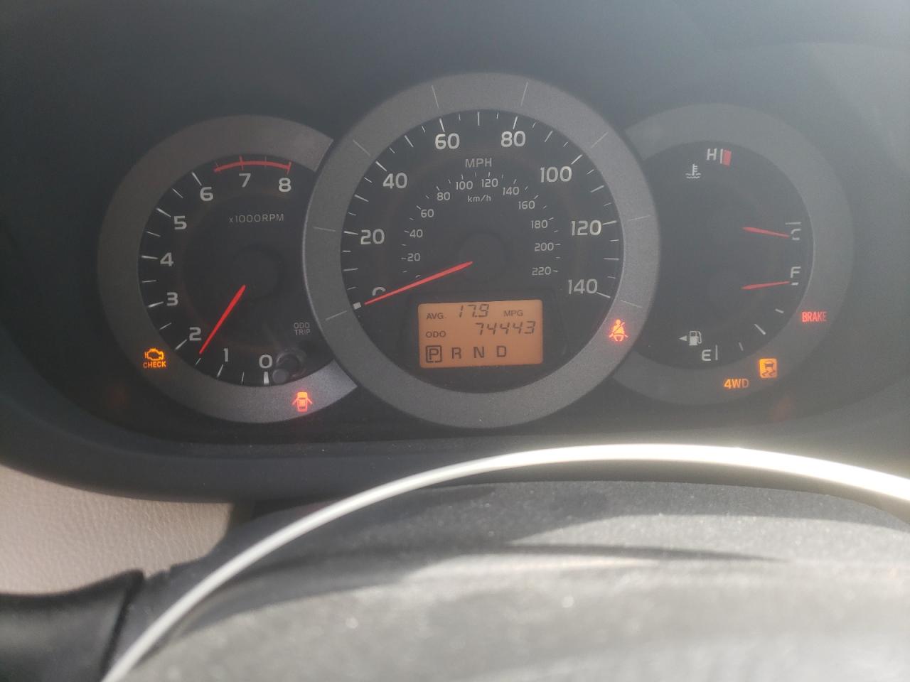 JTMBF31V195004884 2009 Toyota Rav4 Limited