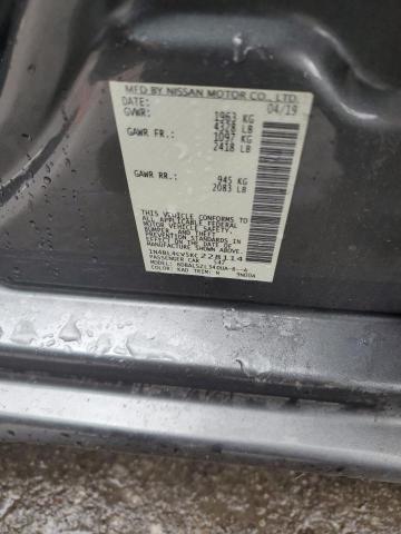 2019 NISSAN ALTIMA SR - 1N4BL4CV5KC228114