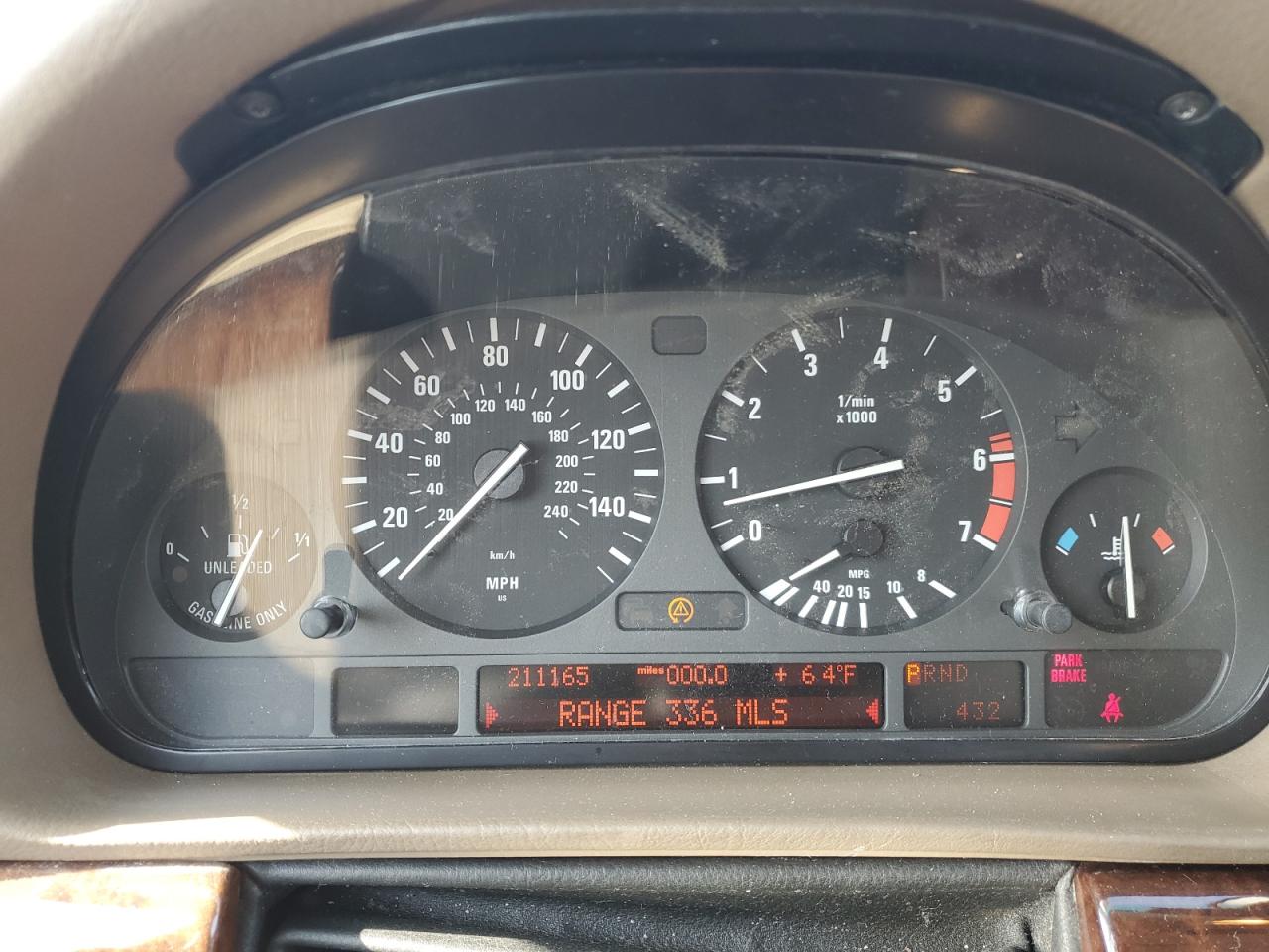 WBAGH83421DP19911 2001 BMW 740 Il