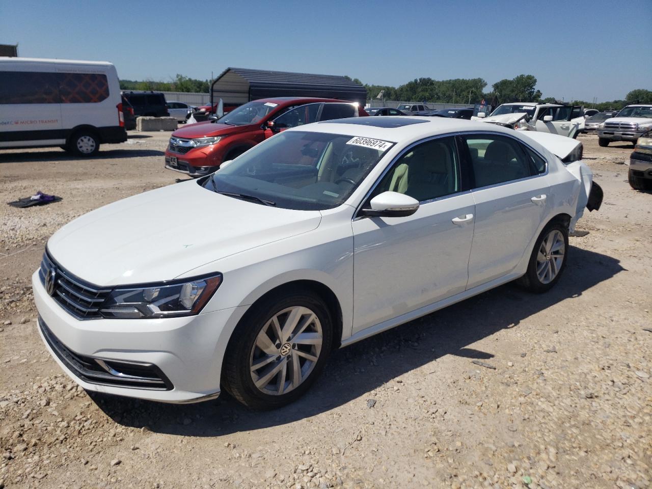 2018 Volkswagen Passat Se vin: 1VWBA7A36JC043908