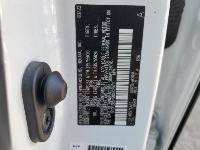 5TDFZRBH9NS202573 2022 TOYOTA HIGHLANDER - Image 13