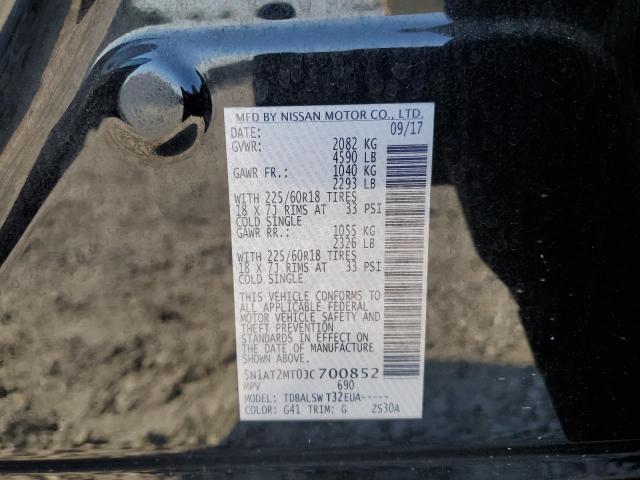 5N1AT2MT0JC700852 2018 NISSAN ROGUE - Image 14