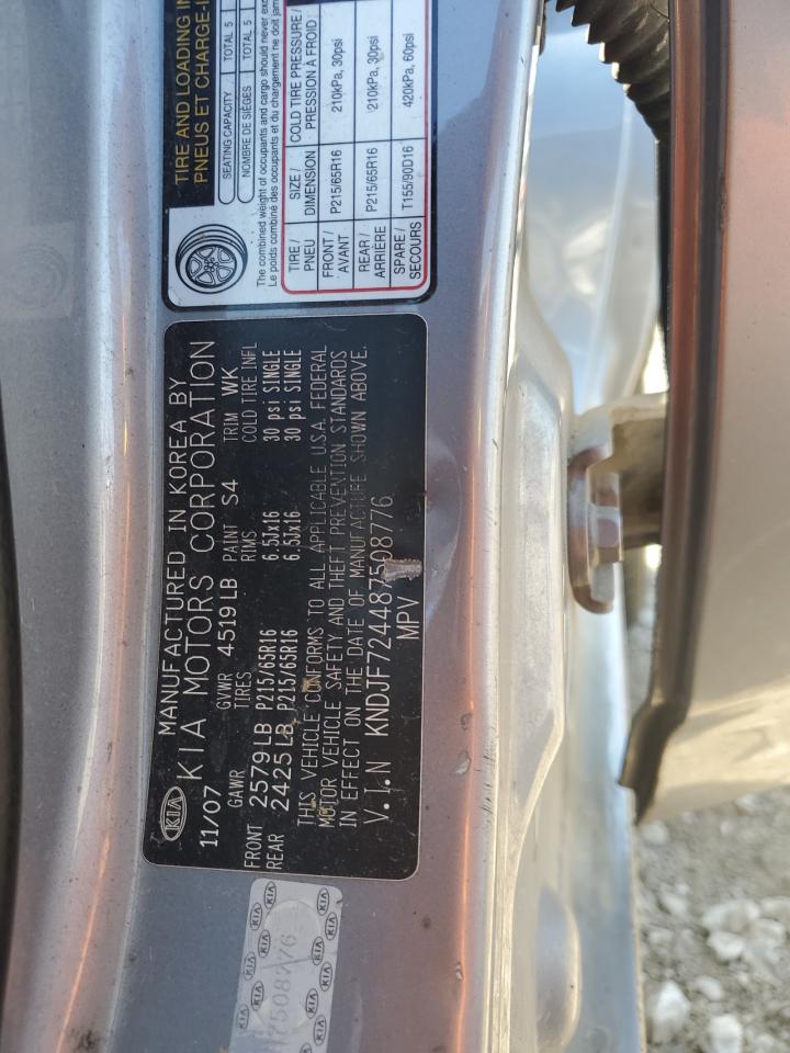 KNDJF724487508776 2008 Kia Sportage Lx