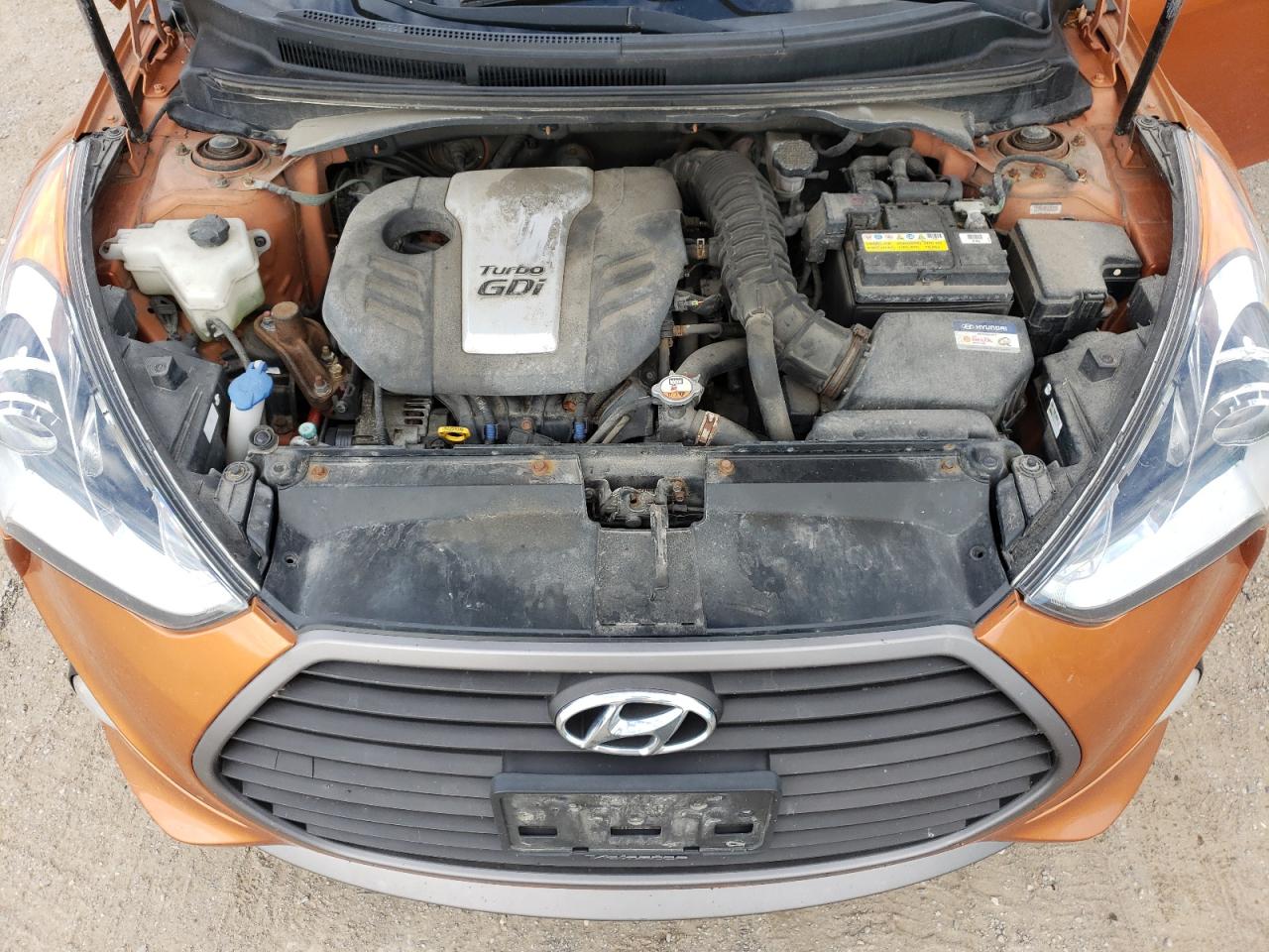 KMHTC6AE3GU251837 2016 Hyundai Veloster Turbo