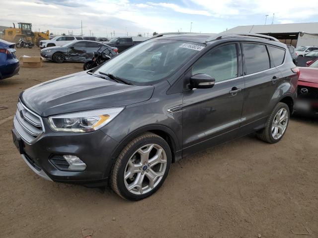 Vin: 1fmcu9j96kua65154, lot: 61163824, ford escape titanium 20191