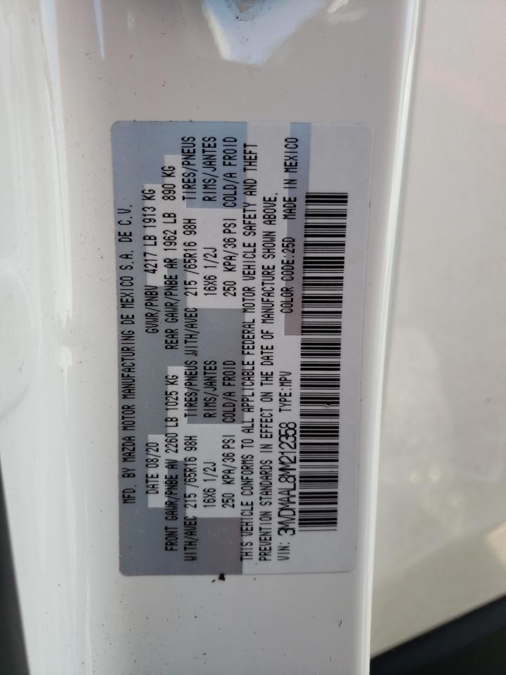 3MVDMAAL8MM212358 2021 Mazda Cx-30