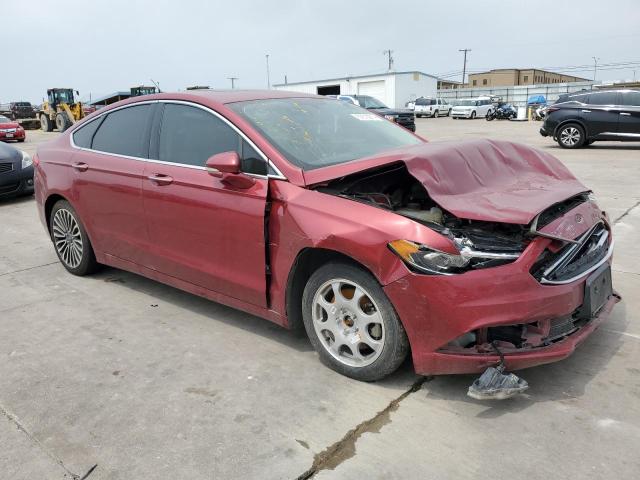 VIN 3FA6P0K96HR124681 2017 Ford Fusion, Titanium no.4