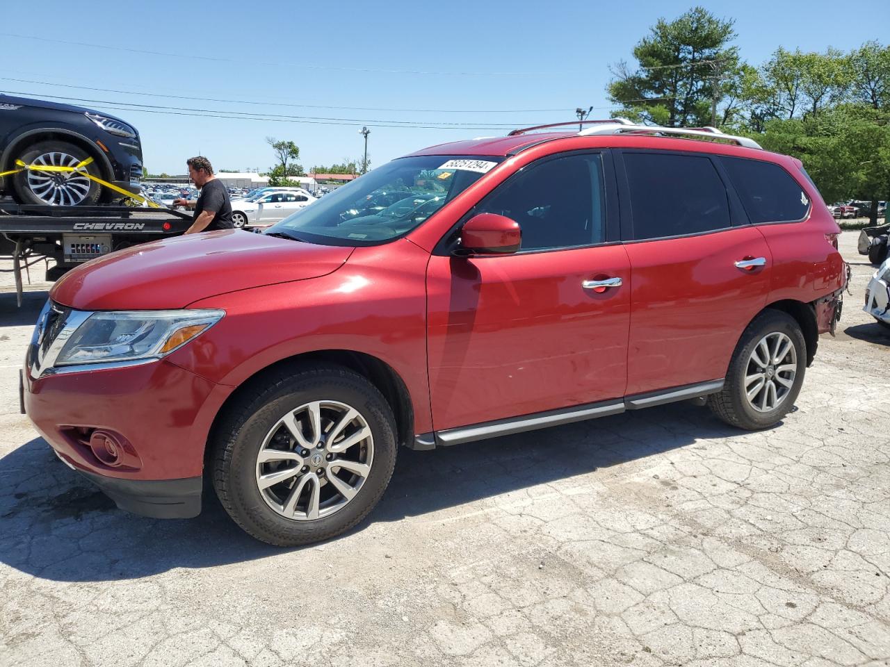 2013 Nissan Pathfinder S vin: 5N1AR2MN8DC600034