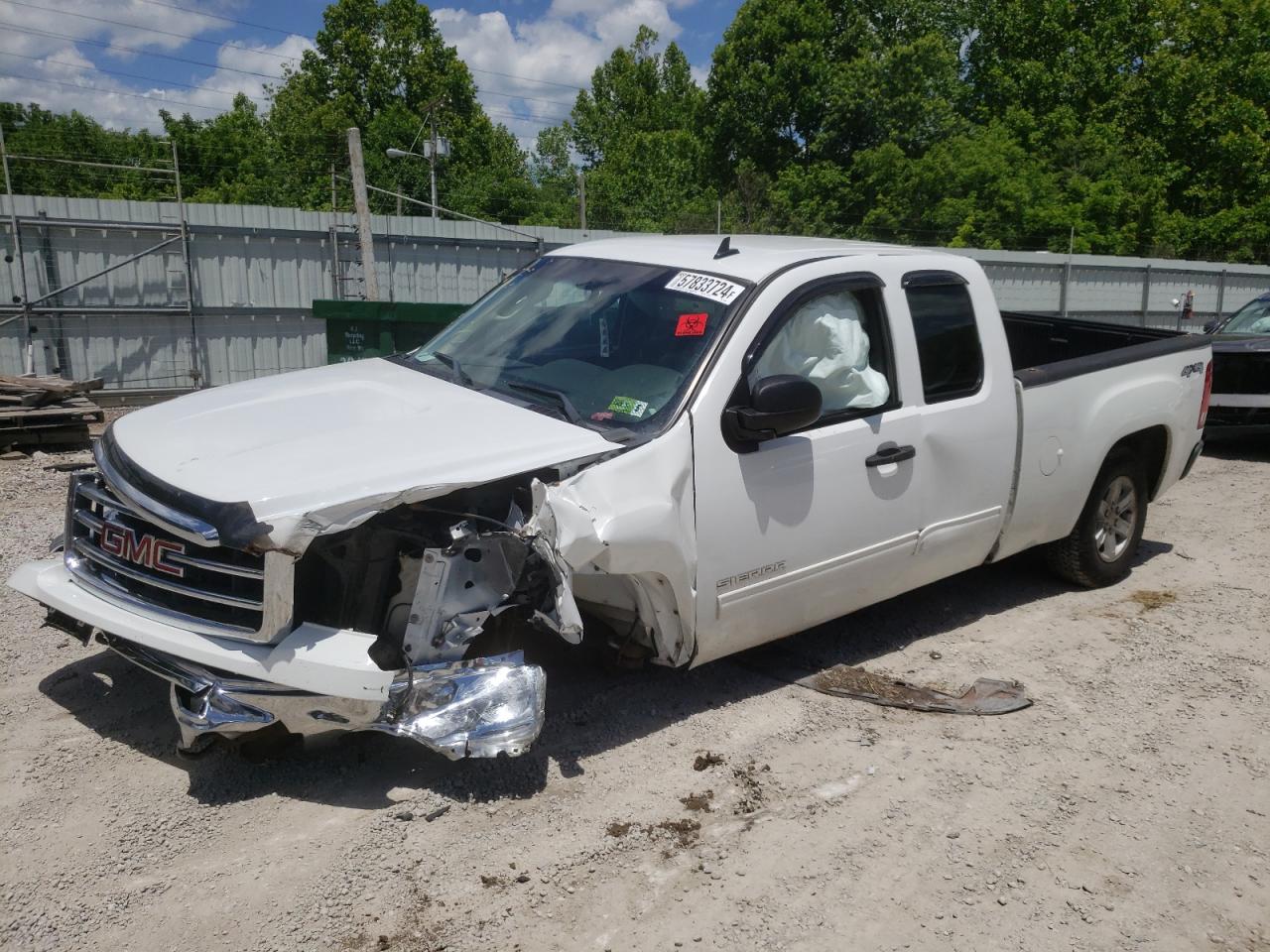 2012 GMC Sierra K1500 Sle vin: 1GTR2VE76CZ133656