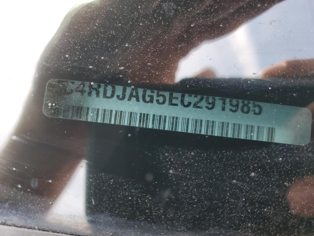 1C4RDJAG5EC291985 2014 Dodge Durango Sxt