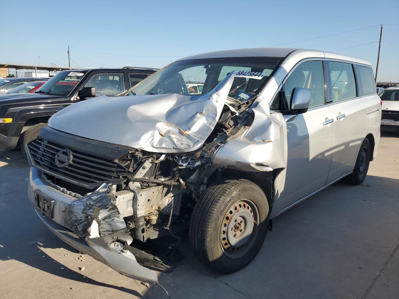 2014 Nissan Quest S vin: JN8AE2KPXE9100349