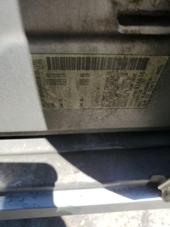 1N4AA5AP9AC826636 2010 Nissan Maxima S