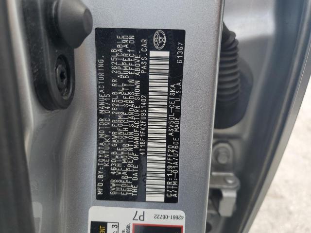 4T1BF1FK2FU951402 2015 TOYOTA CAMRY - Image 12