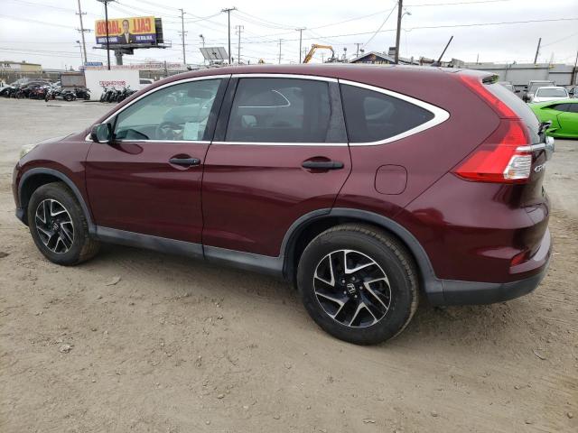 2016 Honda Cr-V Se VIN: 2HKRM3H45GH550215 Lot: 58965154