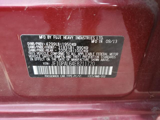 2014 Subaru Impreza Sport Premium VIN: JF1GPAL64E8211720 Lot: 57944994