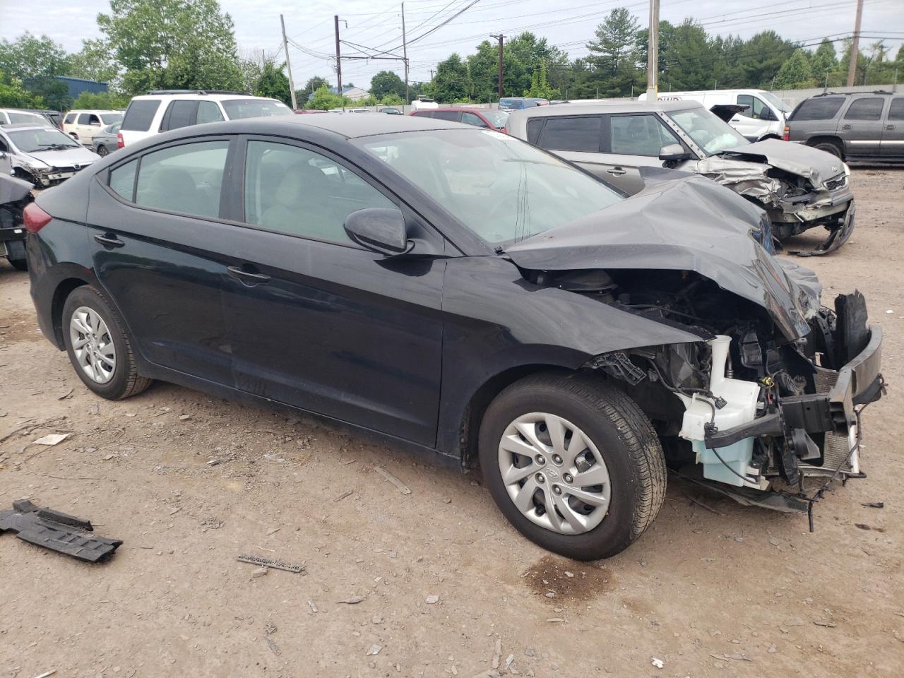 2018 Hyundai Elantra Se vin: KMHD74LF0JU577413